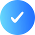 Right Icon with Blue Background